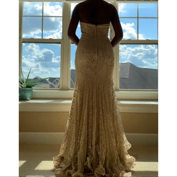 Ellie Wilde Prom Mermaid Dress EW118068 - Picture 7 of 12